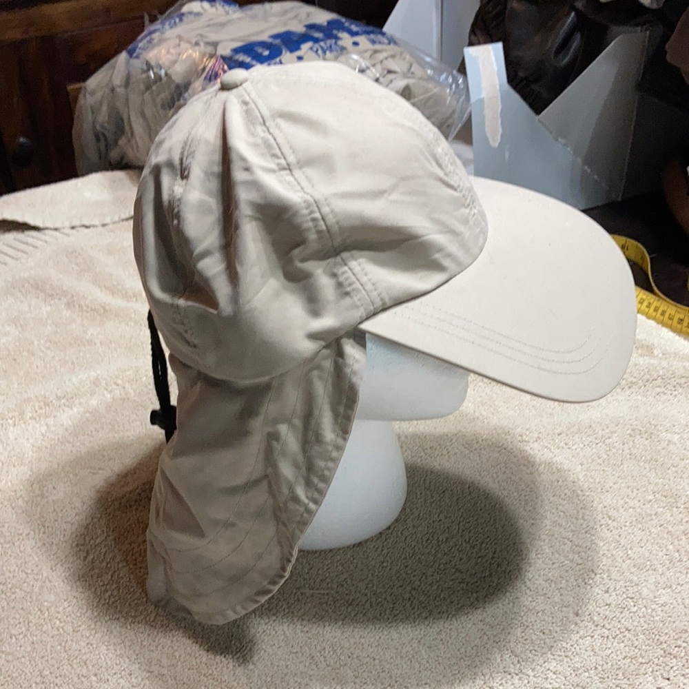 Hat with neck cover